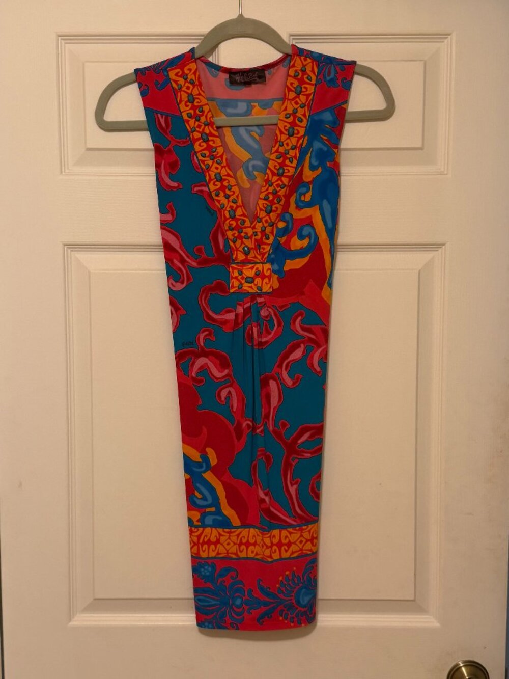 Beautiful Beaded Hale Bob Dress